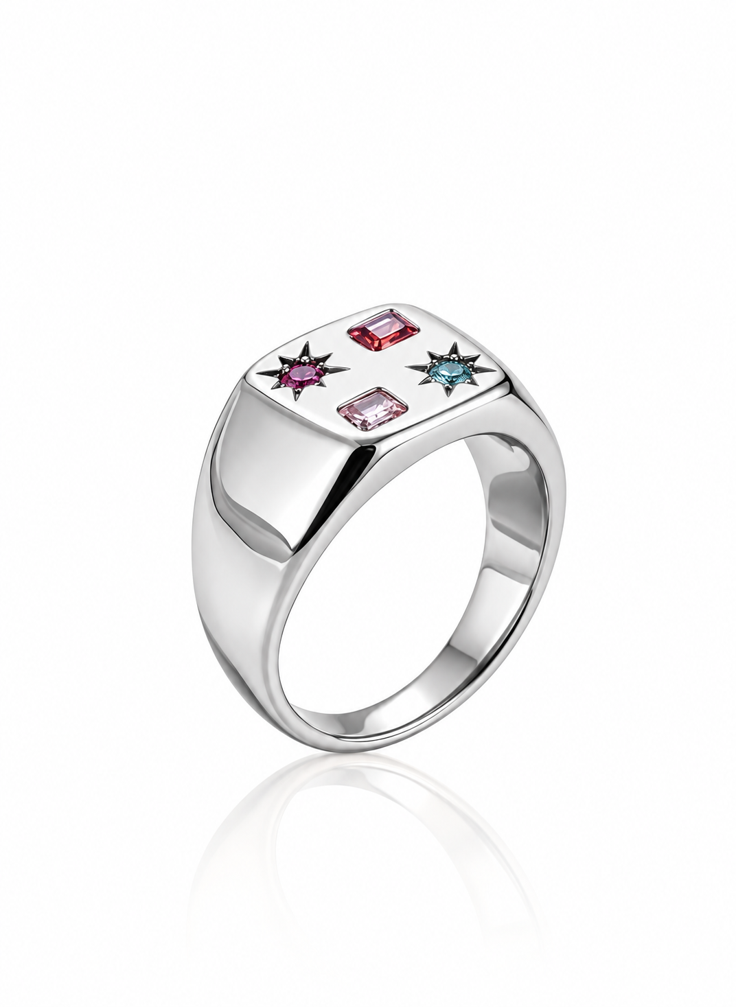 Anillo Siena plata