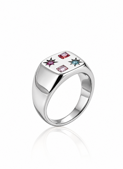 Anillo Siena plata